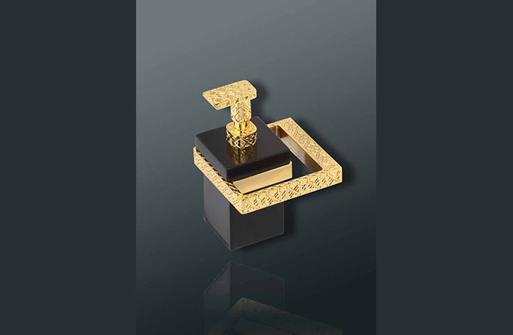 Bathroom Accessories Frame Gold